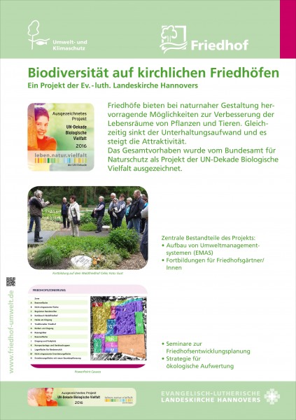 Verleih: Ausstellung „Biodiversität auf kirchlichen Friedhöfen“