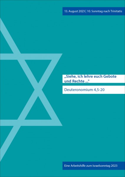 Arbeitshilfe zum Israelsonntag 2023 – PDF-Version