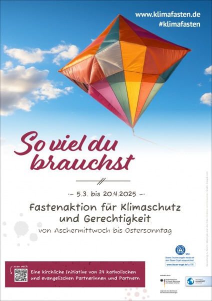 Klimafasten – Werbeplakat